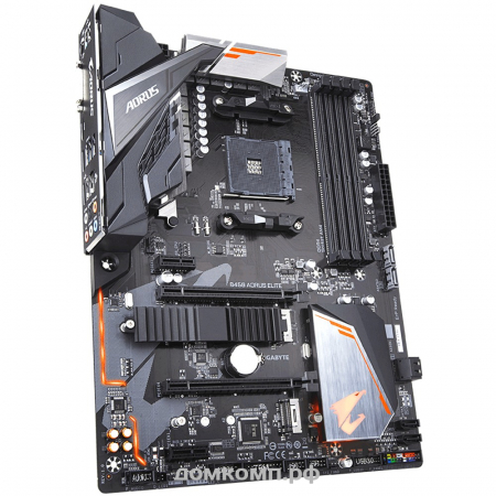 Материнская плата Gigabyte B450 AORUS ELITE